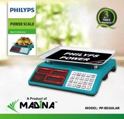Philyps Power 10kg/1g-Digital Scale