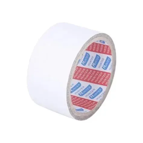 White Double-Sided Adhesive Tape – 3/4 Inch, 1 Inch & 2 Inch