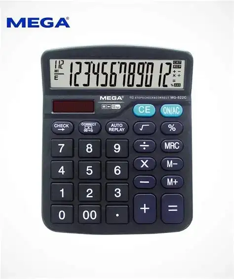 MEGA Electronic Desktop Calculator (MG-822C) 3