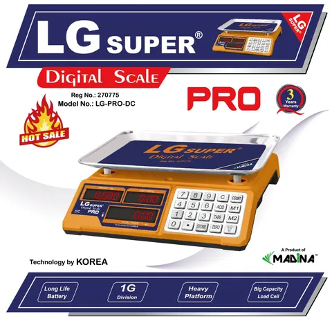 LG Super 10kg/1g-PRO-DC Type-Digital Scale