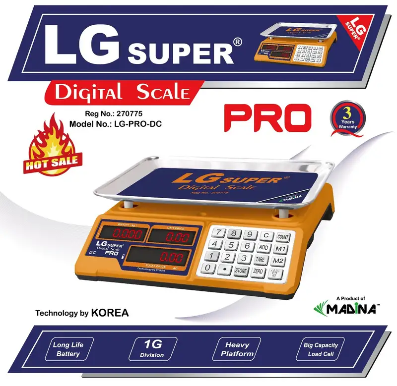LG Super 10kg/1g-PRO-DC Type-Digital Scale 1