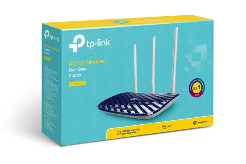 TP-Link Archer C20 AC750 Dual Band Wi-Fi Router 2