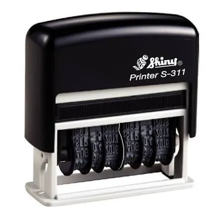 Shiny 311 Self-Inking Stamp – 1 Line + Date