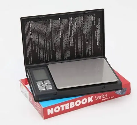 Digital Pocket Scale 2KG – Notebook Style