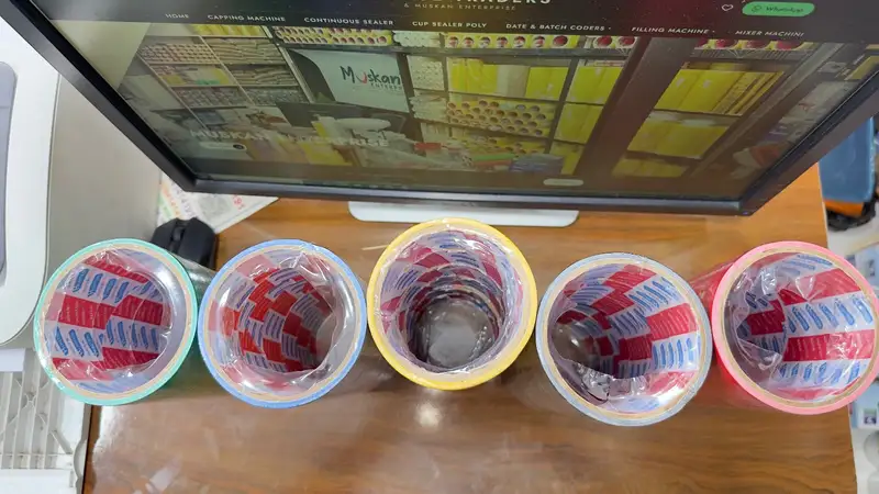 Colored Adhesive Tape – 6 Pieces 2