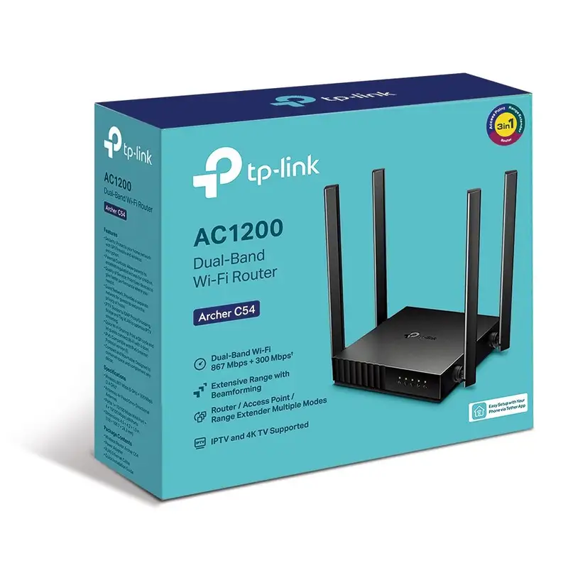 TP-Link Archer C54 AC1200 Dual Band Wi-Fi Router 4