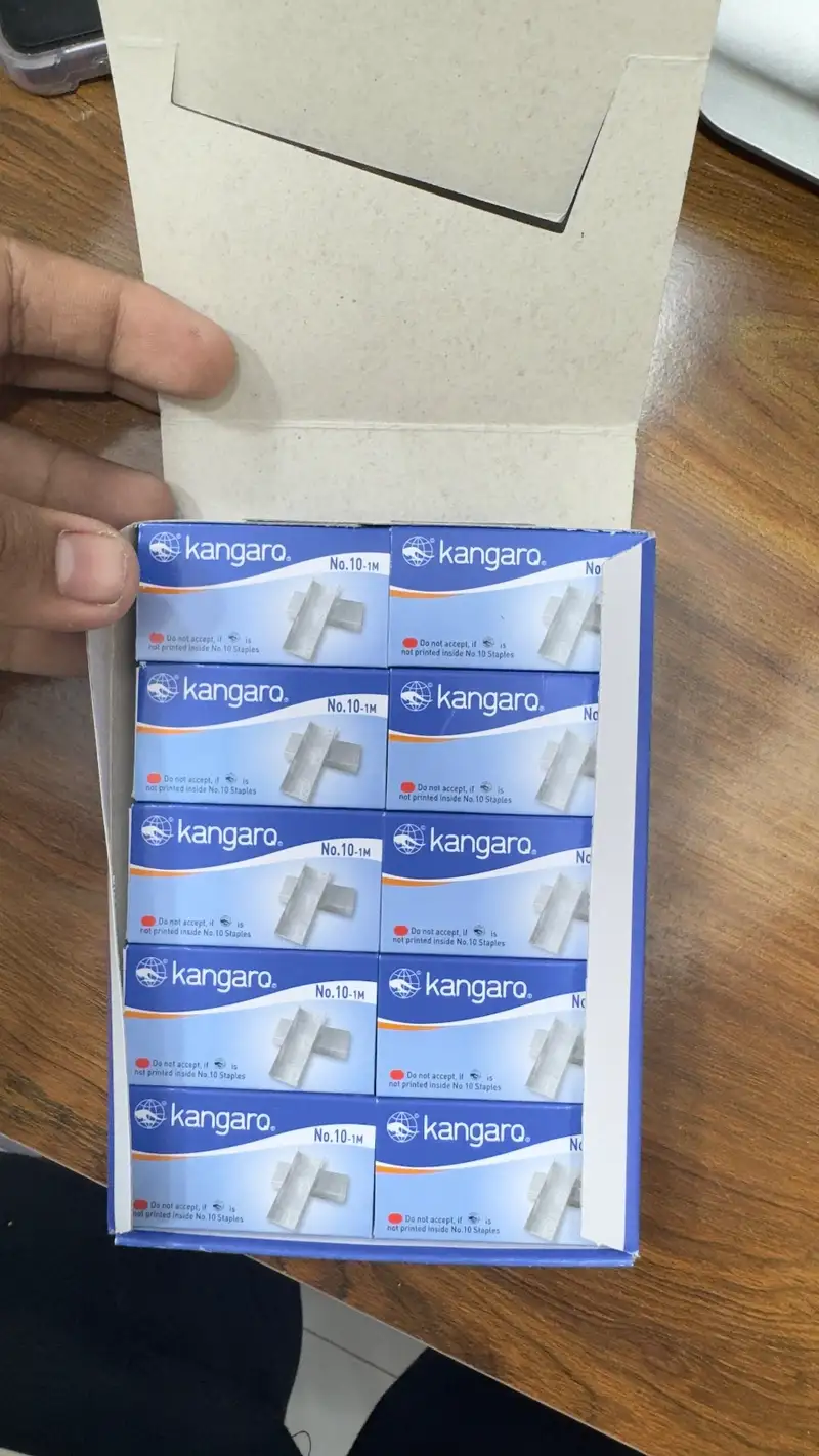 Kangaro No.10-1M Stapler Pins – Full Box (20 Boxes) 2