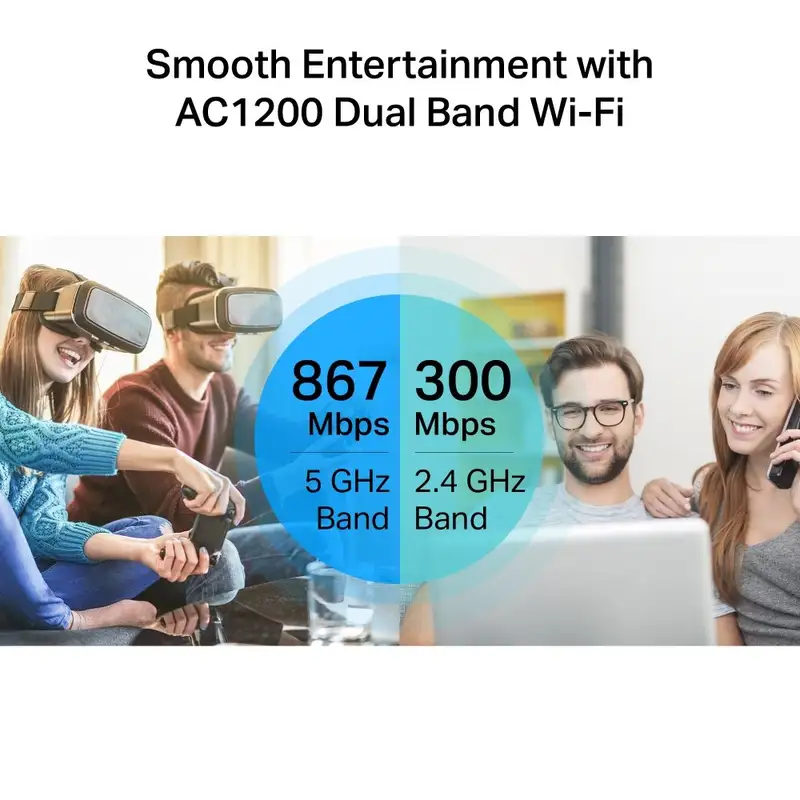TP-Link Archer C6 AC1200 Gigabit MU-MIMO Wi-Fi Router 4