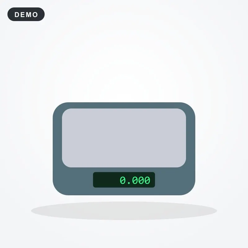 Kitchen Scale 10kg Stainless 1