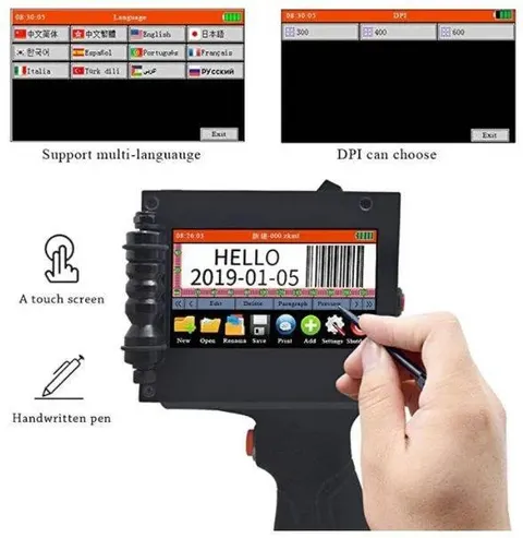 Handheld Inkjet Printer Iron SH-STZZZ
