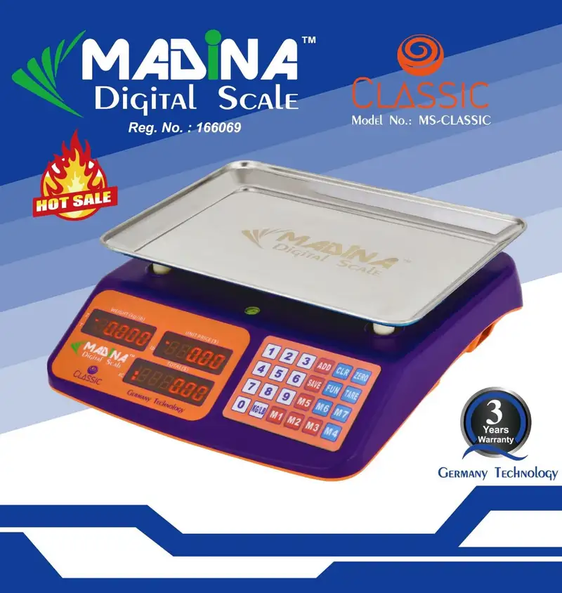 Madina 10kg/1g-Classic Series-Digital Scale 2