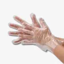 LIRA Disposable Polyethylene Hand Gloves (100 Pcs) 2