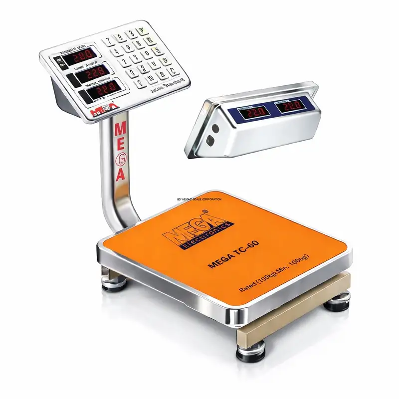 Mega Digital Weight Scale (TC-60)-60kg 1