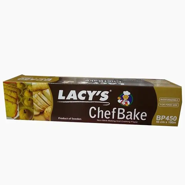 Lacy’s ChefBake Non-Stick Baking and Cooking Paper BP450 (45 cm × 100 m) 1
