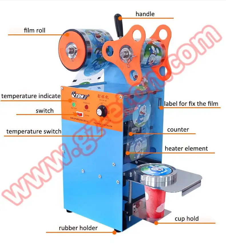ETON Manual Cup Sealing Machine with Counter ET-D9 9