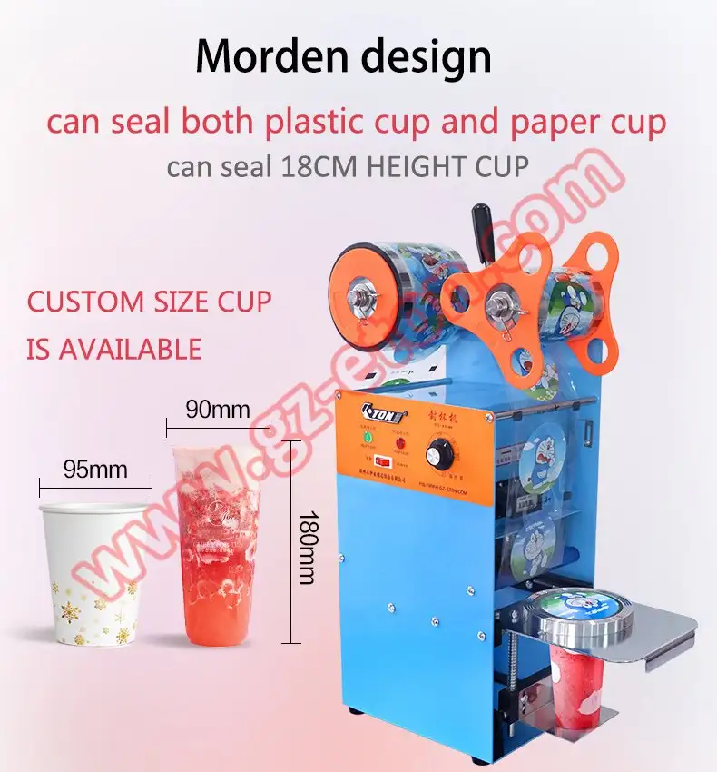 ETON Manual Cup Sealing Machine with Counter ET-D9 10