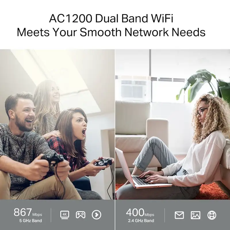 TP-Link Archer C64 AC1200 Gigabit Wi-Fi Router 4