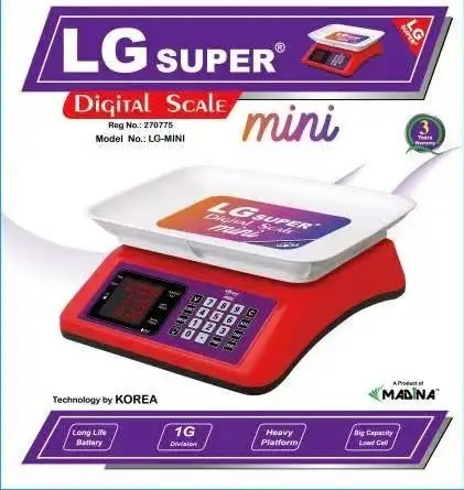 LG Super 5kg/1g-MINI-Digital  Scale 2
