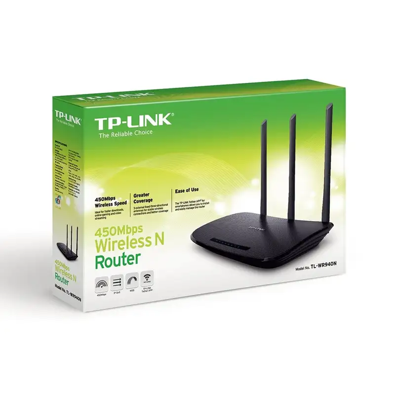 TP-Link TL-WR940N 450Mbps Wireless N Router 5