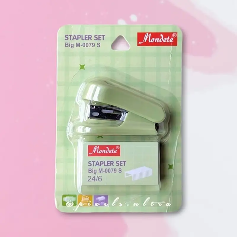 MONDETE Big M-0079 S Stapler Set (24/6) 2