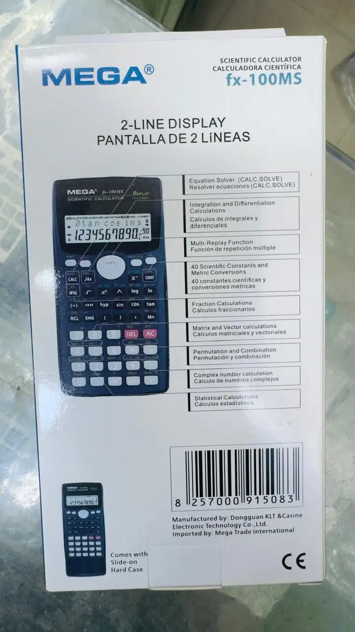 MEGA Scientific Calculator fx-100MS 3