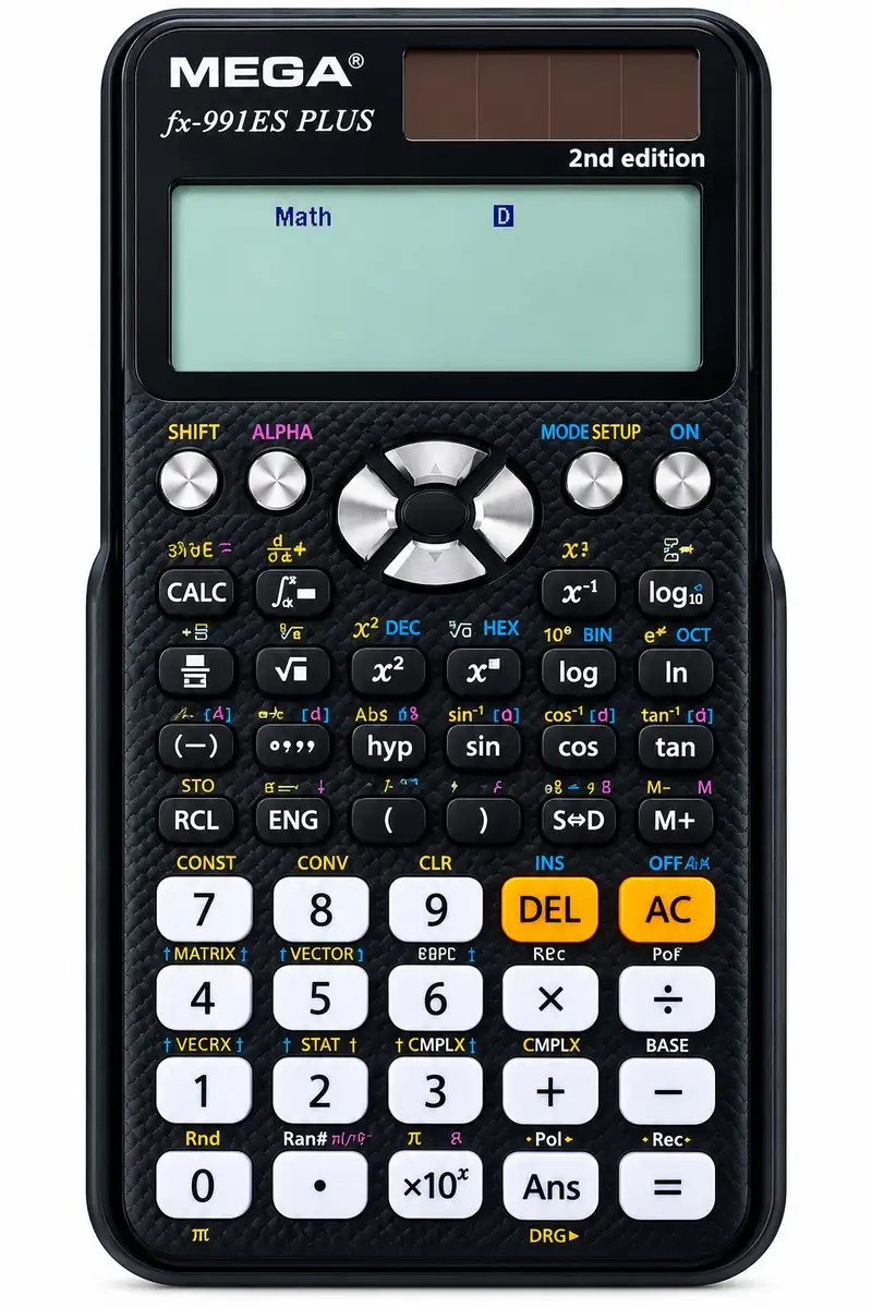 MEGA fx-991ES PLUS 2nd Edition Scientific Calculator 1