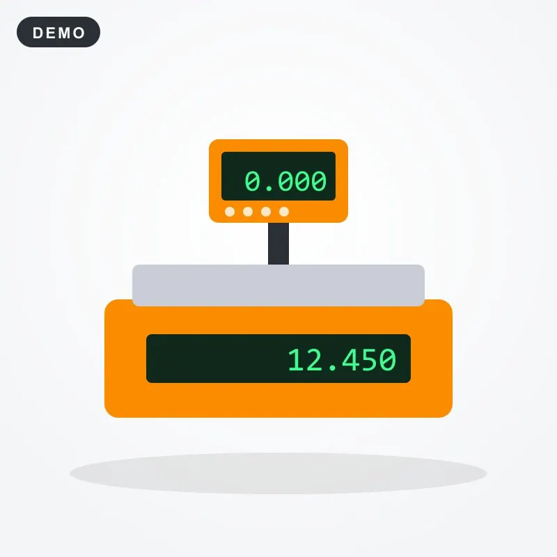Label Printing Scale 30kg 1