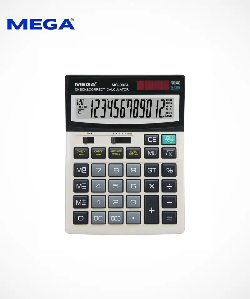 MEGA MG-9024 12-Digit Desktop Electronic Calculator 2