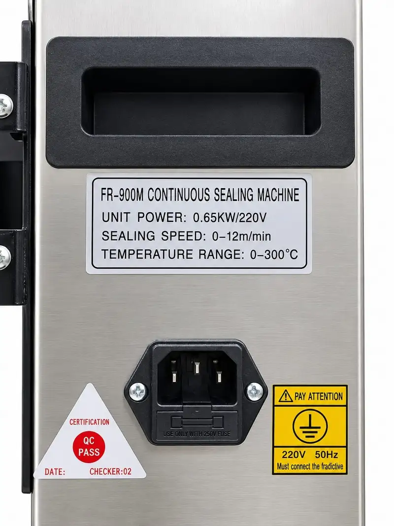 Mini Five Star FR-900M Continuous Band Sealing Machine 3