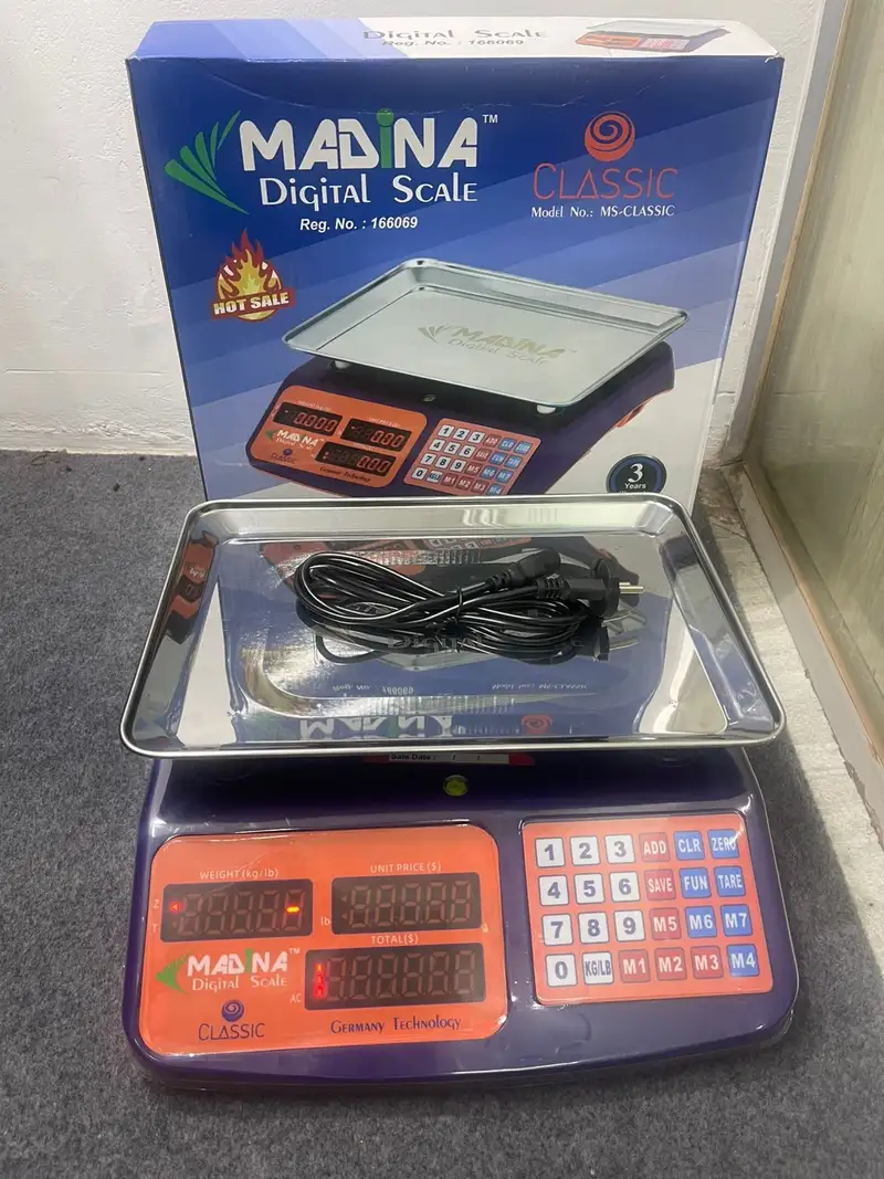 Madina 10kg/1g-Classic Series-Digital Scale 3