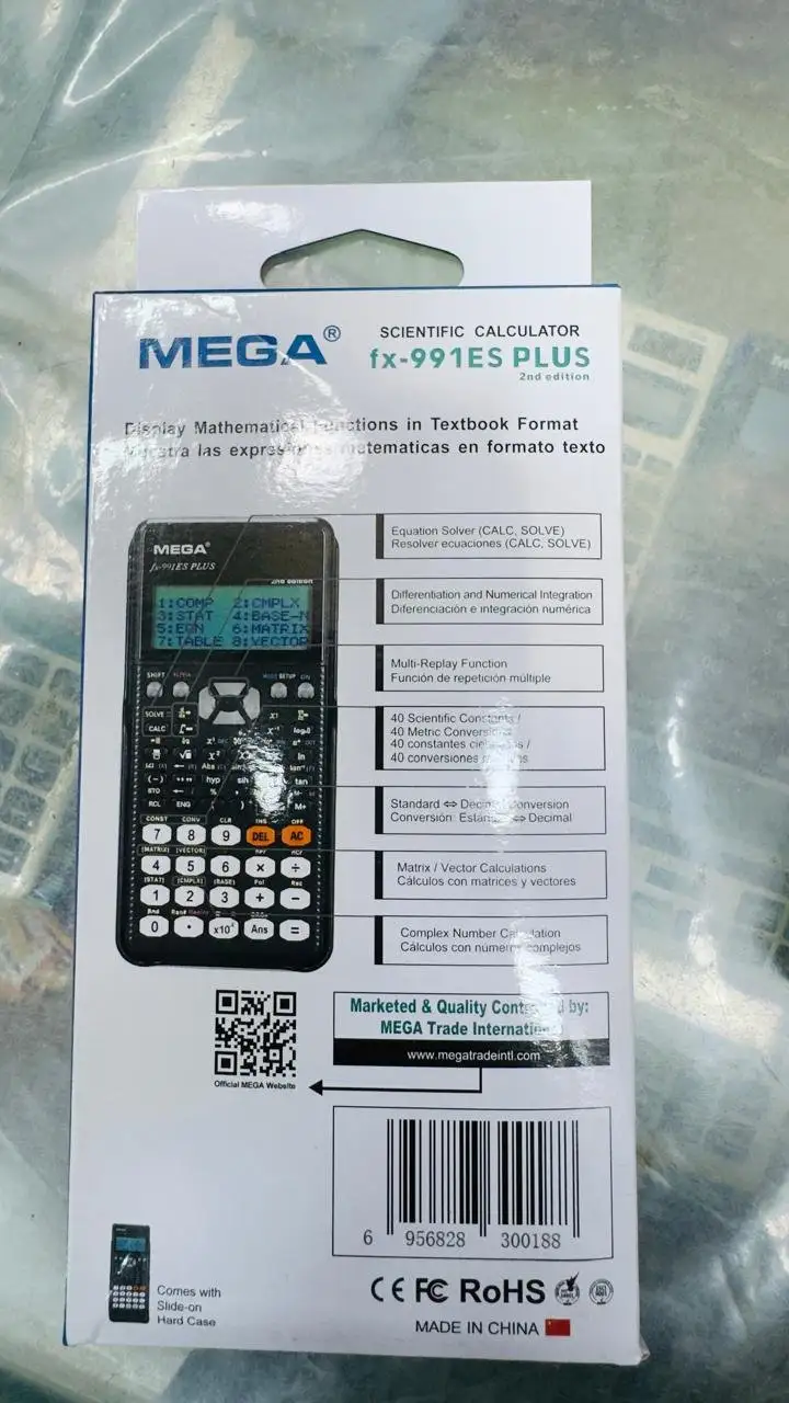 MEGA fx-991ES PLUS 2nd Edition Scientific Calculator 3