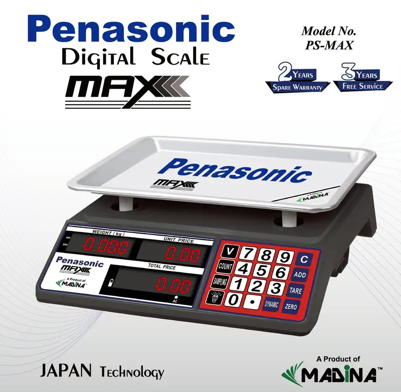Penasonic 5kg/1g-MAX-Digital Scale 1