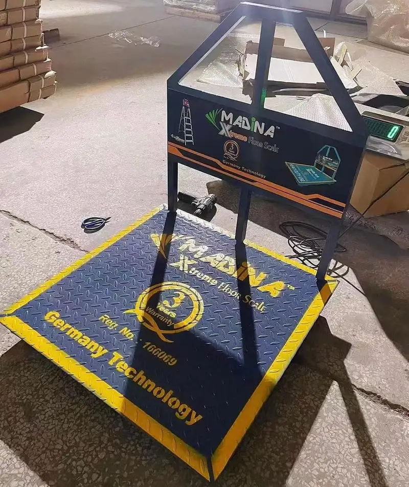 Madina 1000kg/100g-Xtreme Floor Scale-40''x40'' 3